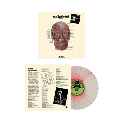 AREA – MALEDETTI nubered edition splatter vinyl LP