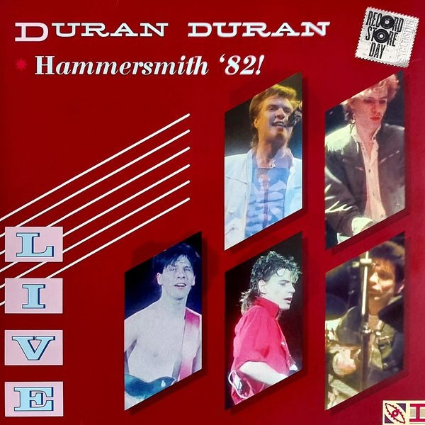 DURAN DURAN – LIVE AT HAMMERSMITH ’82 RSD 2022 LP2 coloured gold vinyl