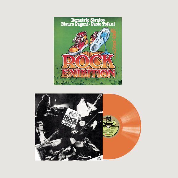 STRATOS DEMETRIO – ROCK EXIBITION ltd orange vinyl  LP
