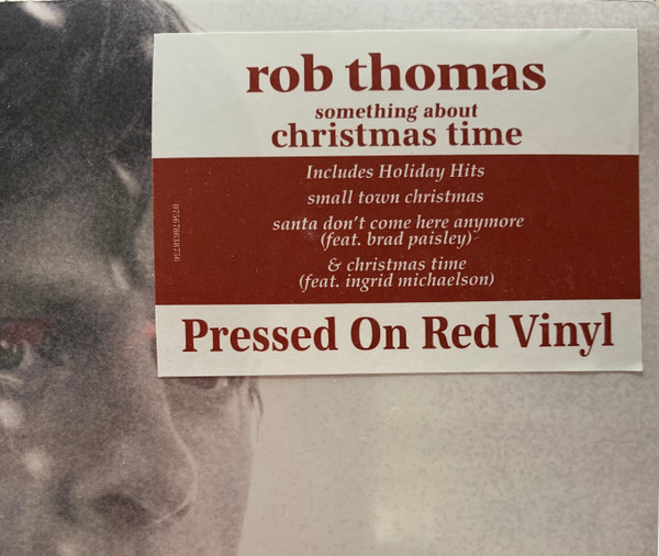 THOMAS ROB – SOMETHING ABOUT CHRISTMAS LP red VINYL