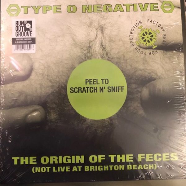 TYPE O NEGATIVE – ORIGIN OF THE FECES green & black vinyl LP2