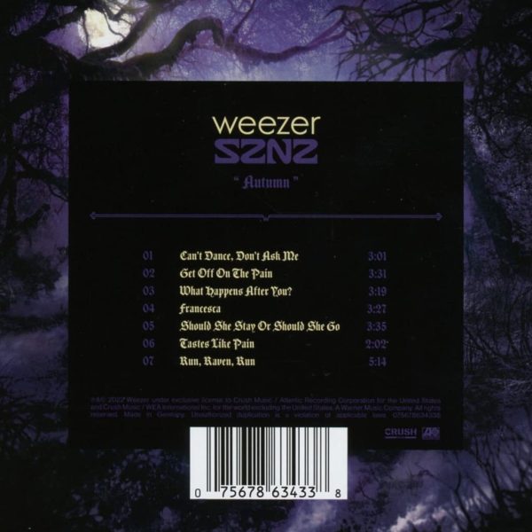 WEEZER – SZNZ : AUTUMN CD