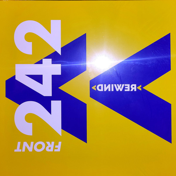 FRONT 242 – REWIND yellow vinyl 12” MAXI LP