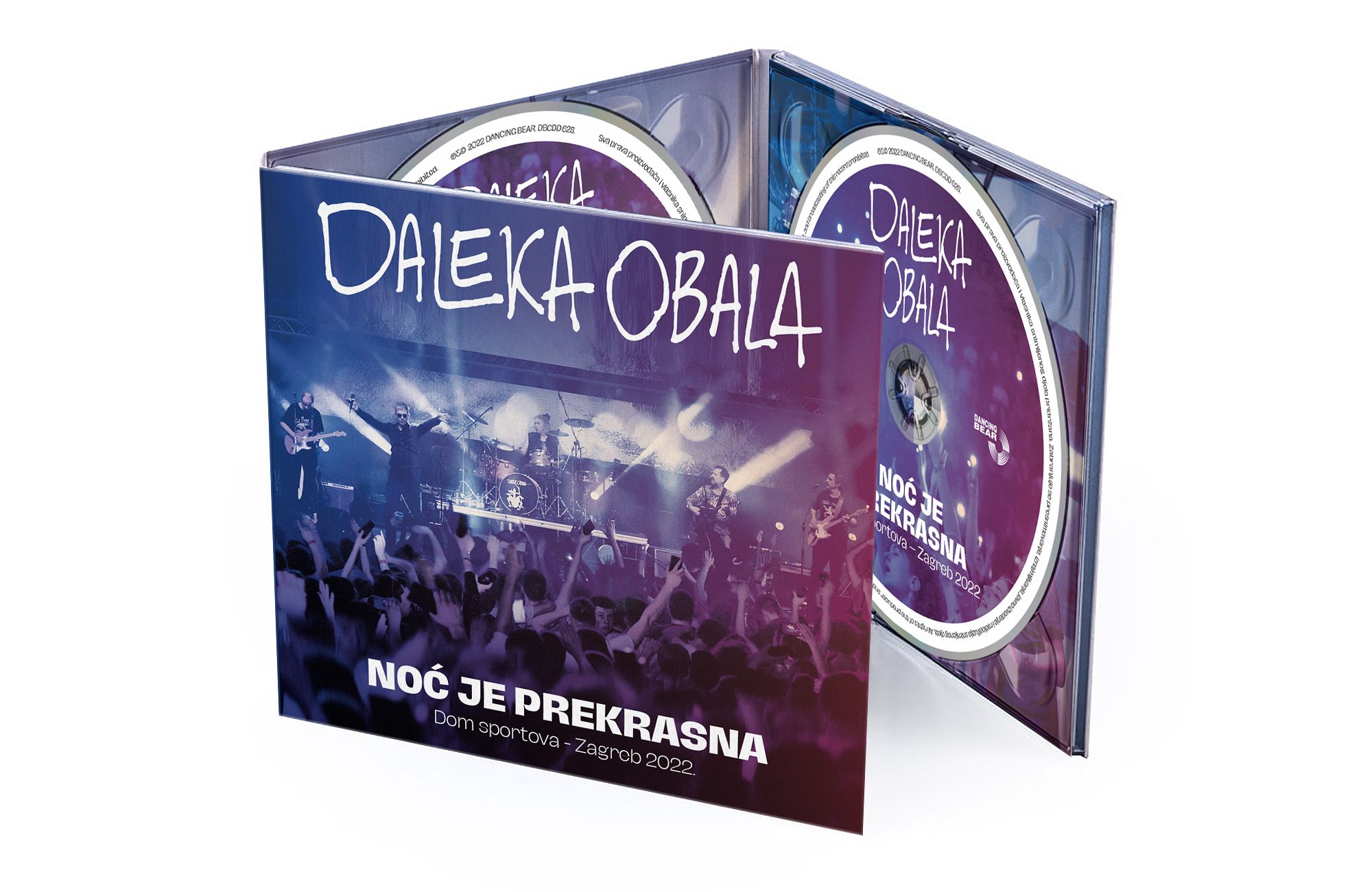 Read more about the article Daleka obala objavila koncertno audio i video izdanje “Noć je prekrasna / Dom sportova – Zagreb 2022”