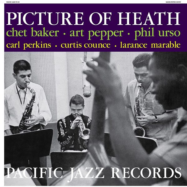 BAKER CHET/ART PEPPER – PICTURE OF HEATH tone poet series LP