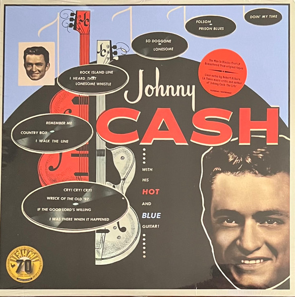 CASH JOHNNY –  WITH HIS HOT AND BLUE GUITAR LP