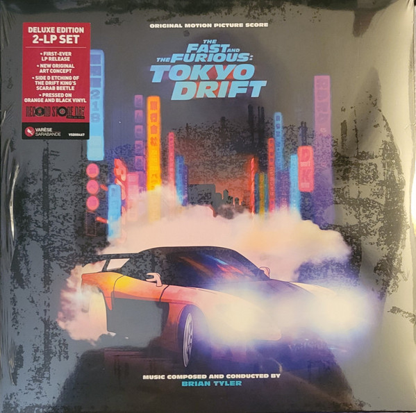 O.S.T. – FAST AND FURIOUS:TOKYO DRIFT orange/black etched vinyl RSD 2022 LP2