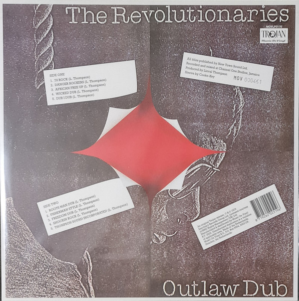 REVOLUTIONARIES – OUTLAW DUB  orange vinyl LP