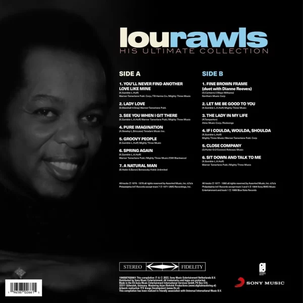 RAWLS LOU – HIS ULTIMATE COLLECTION LP