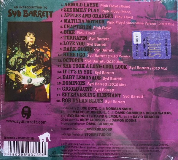 BARRETT SYD – AN INTRODUCTION TO SYD BARRETT CD