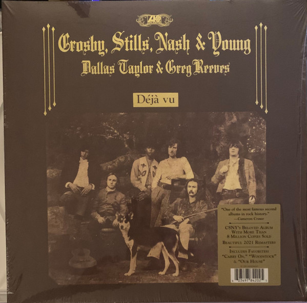 Crosby, Stills, Nash & Young – Déjà Vu LP, gatefold vinyl