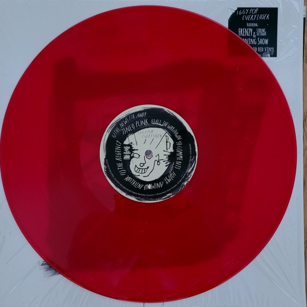Iggy Pop – Every Loser lp blood red vinyl