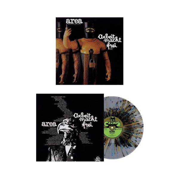 AREA – ARBEIT MACHT FREI numbered splatter vinyl LP