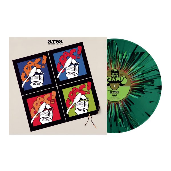 AREA – CRAC numbered edition splatter vinyl LP