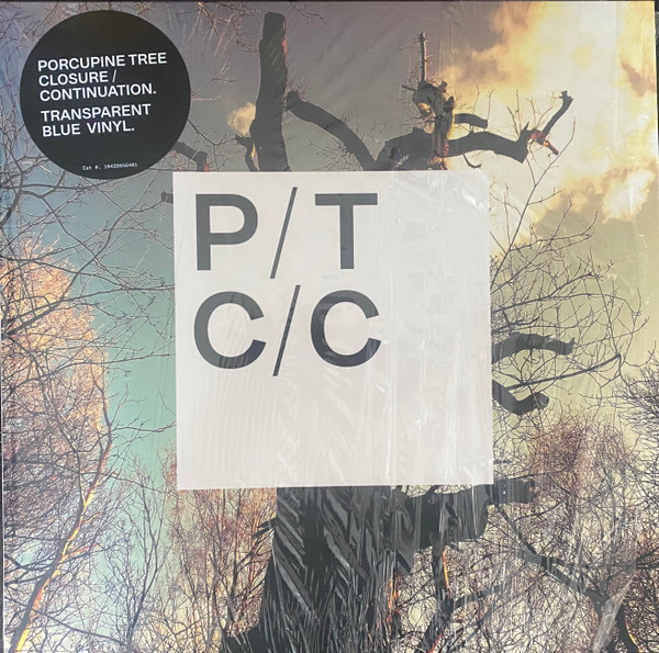 PORCUPINE TREE – CLOSURE / CONTINUATION transparent blue vinyl LP2