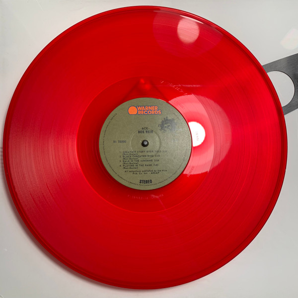 Bob Weir – Ace LP color vinyl, Limited Edition, Remastered, Red Translucent