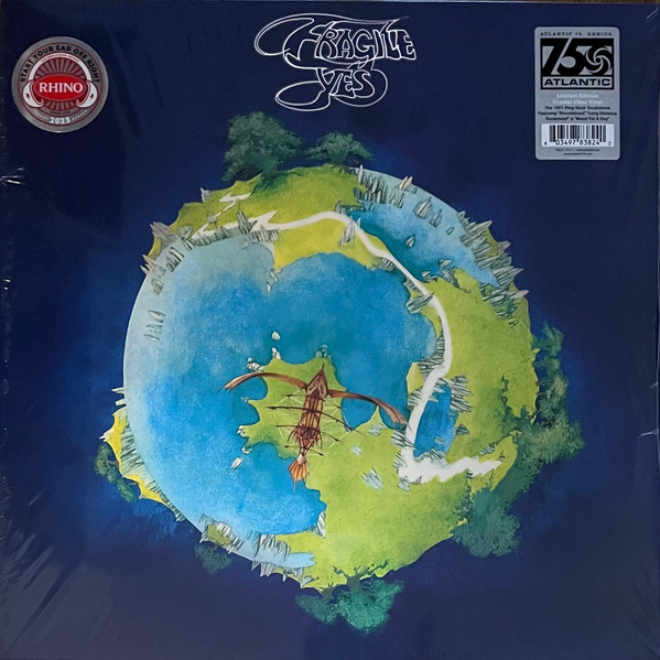 Yes – Fragile LP, gatefold, Limited Edition, Reissue, Clear vinyl
