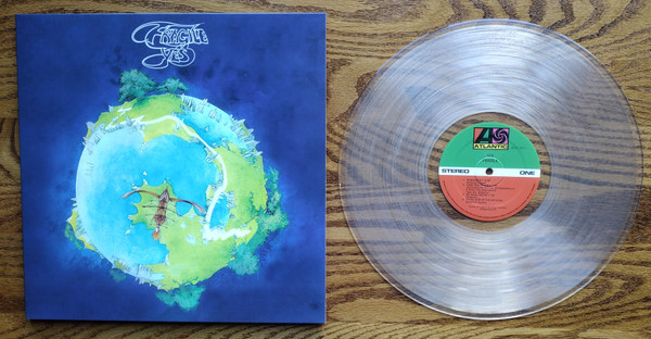 Yes – Fragile LP, gatefold, Limited Edition, Reissue, Clear vinyl