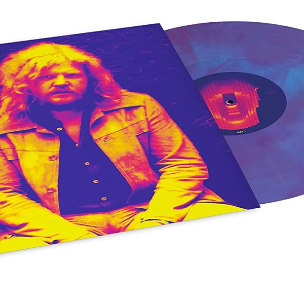 FROESE EDGAR – AQUA re-recorded blue/pink swirled vinyl LP