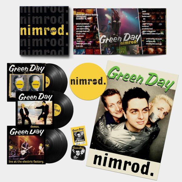 GREEN DAY – Nimrod (25th Anniversary Edition) 5LP