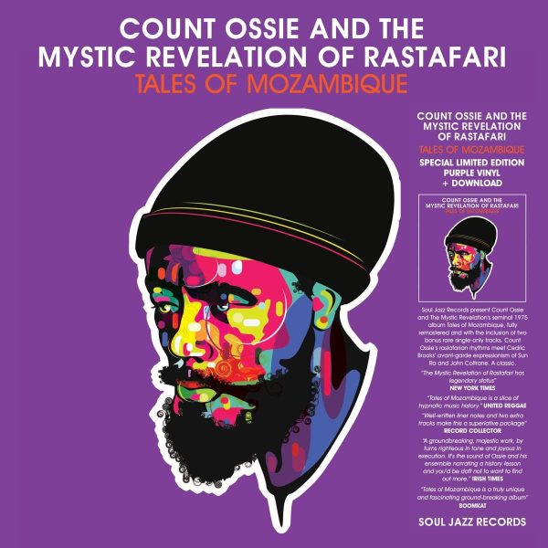 COUNT OSSIE ANDMYSTIC REVELATION OF RASTAFARI – TALES OF MOSAMBIQUE purple LP2