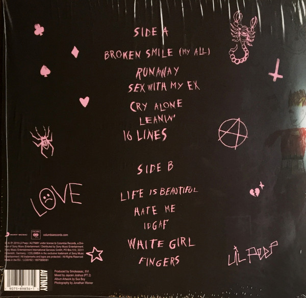 LIL PEEP – COME OVER WHEN YOU’RE SOBER LP
