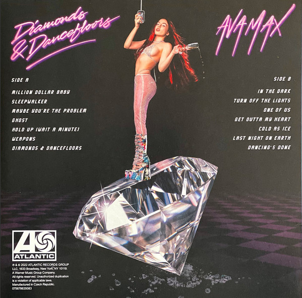 Ava Max – Diamonds & Dancefloors LP, Limited Edition, Violet vinyl [Neon]