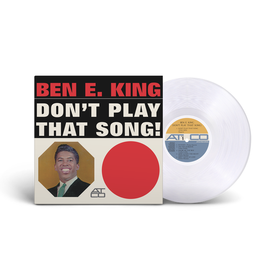 KING BEN E – DON’T PLAY THAT SONG ltd crystal clear vinyl LP