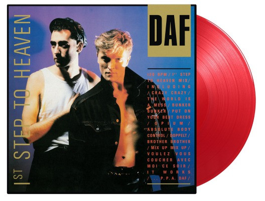 DAF – 1st STEP TO HEAVEN red vinyl LP