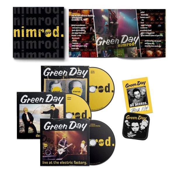 Green Day – Nimrod 25th Anniversary Edition Box-Set 3CD