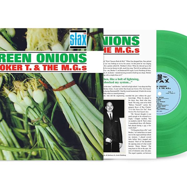 BOOKER T & THE MG’S – GREEN ONIONS 60th anniversary green vinyl LP