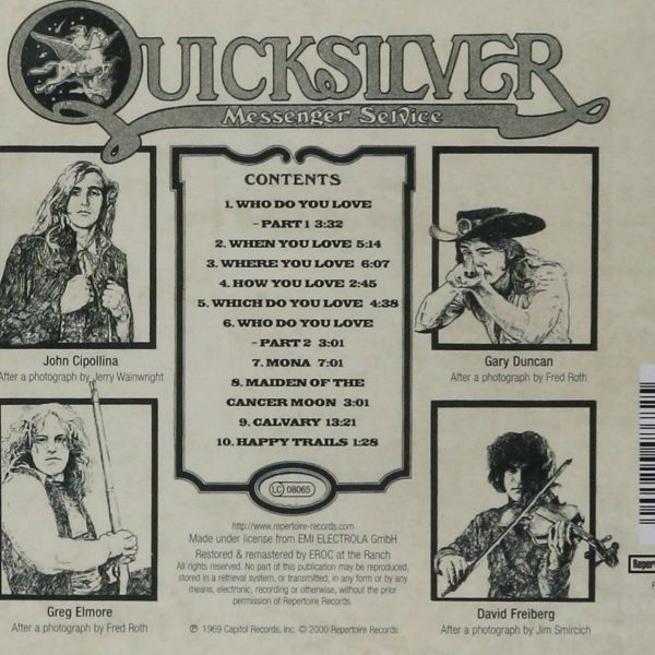 QUICKSILVER MESSENGER SERVICE – HAPPY TRIALS