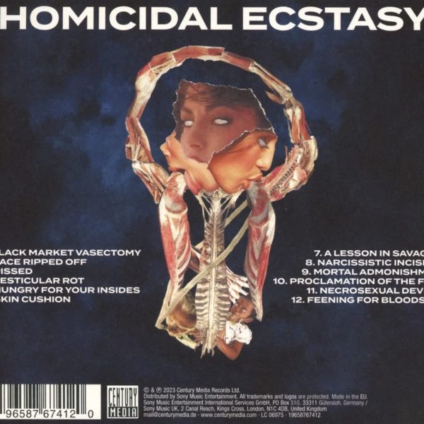 SANGUISUGABOGG – HOMICIDAL ECSTASY CD