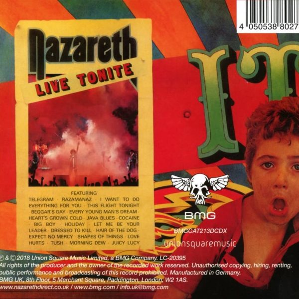 NAZARETH – ‘SNAZ CD2