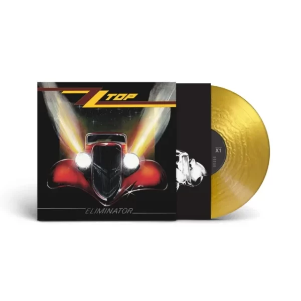 ZZ Top – Eliminator LP, Limited Edition, Reissue, Remastered, Gold Vinyl