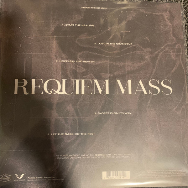 KORN – REQUIEM MASS EP, 12″, Single Sided, EP, Etched