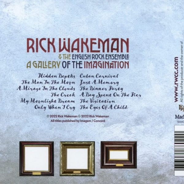 WAKEMAN RICK – A GALLERY OF THE IMAGINATION CD