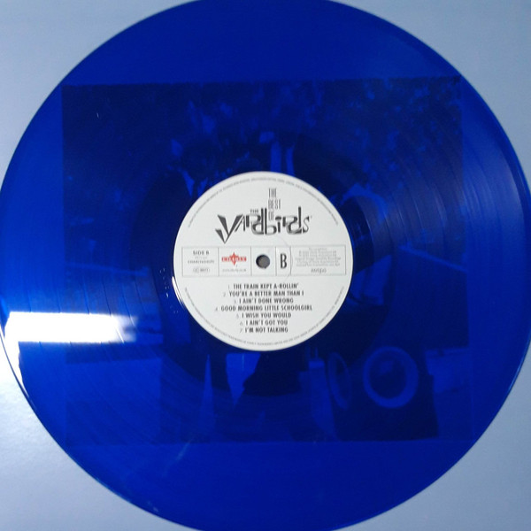 YARDBIRDS – BEST OF YARDBIRDS ltd translucent blue vinyl LP