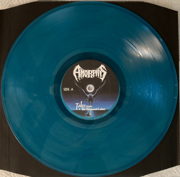 AMORPHIS – TALES FROM THOUSAND LAKE clear blue marble vinyl LP