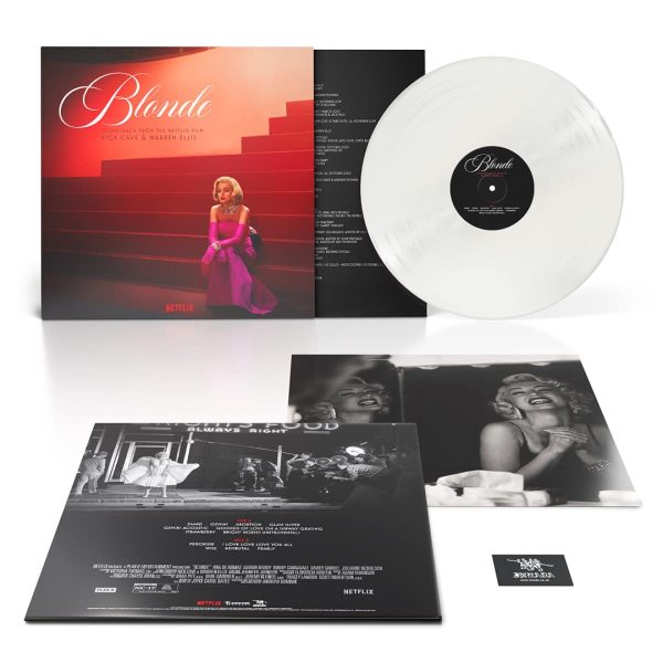 O.S.T. – BLONDE white vinyl LP , Nick Cave & Warren Ellis