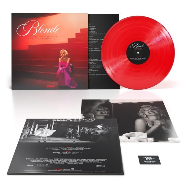 O.S.T. – BLONDE red vinyl LP, Nick Cave & Warren Ellis