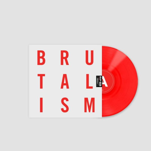 IDLES – BRUTALISM FIVE YEARS BRUTALISM limited red vinyl LP