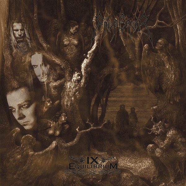 EMPEROR – IX EQUILIBRIUM black browncream swirl vinyl LP