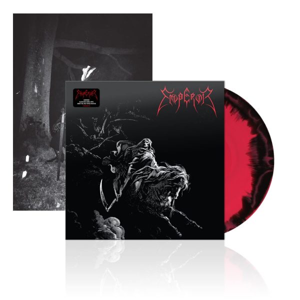 EMPEROR – EMPEROR black red swirl vinyl LP