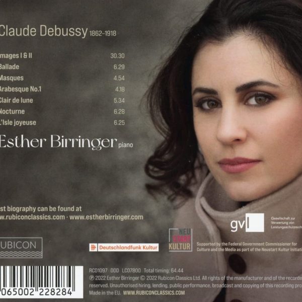 BRRINGER ESTHER – DEBUSSY IMAGES I & II BALADE CD