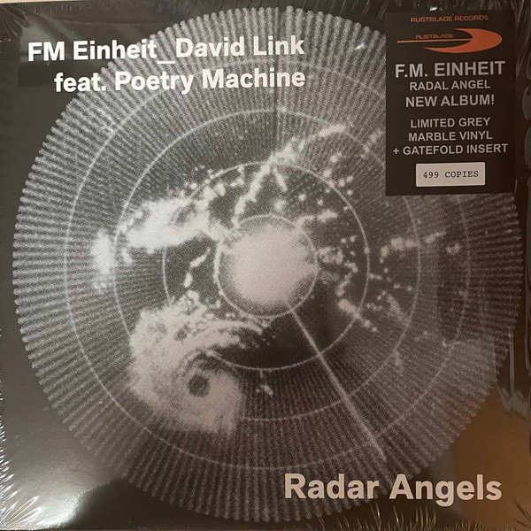 FM EINHEIT DAVID LINK FEAT. POETRY MACHINE – RADAR ANGEL ltd gray vinyl LP