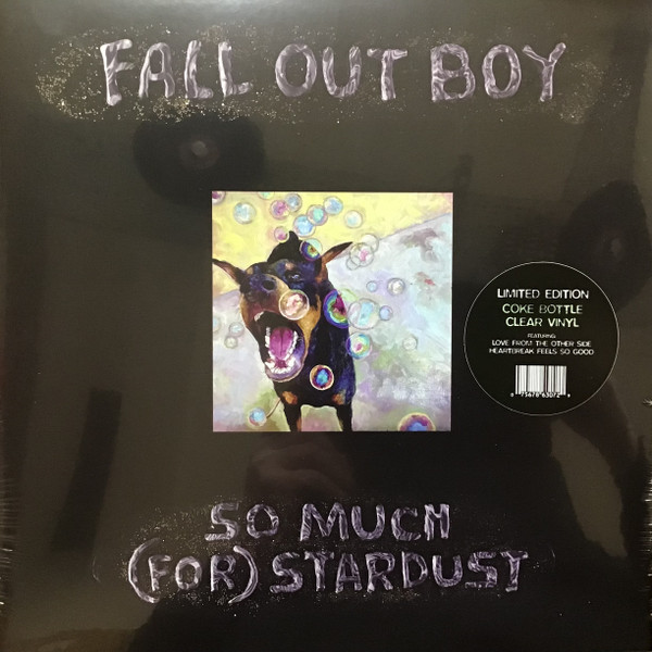 FALL OUT BOY – SO MUCH (FOR) STARDUST ltd coke bottle clear vinyl LP