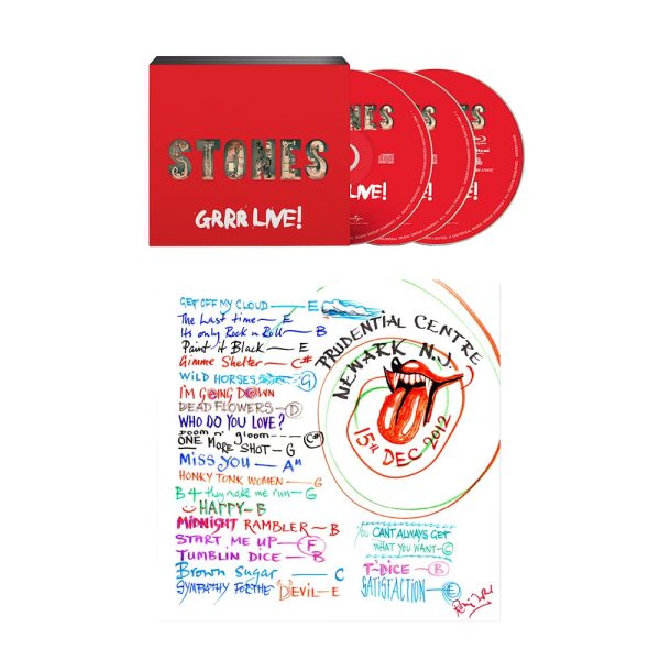 ROLLING STONES – GRRR LIVE! CD2 +Blu rey