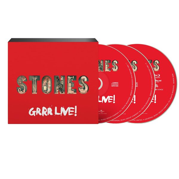 ROLLING STONES – GRRR LIVE! CD2 +Blu rey