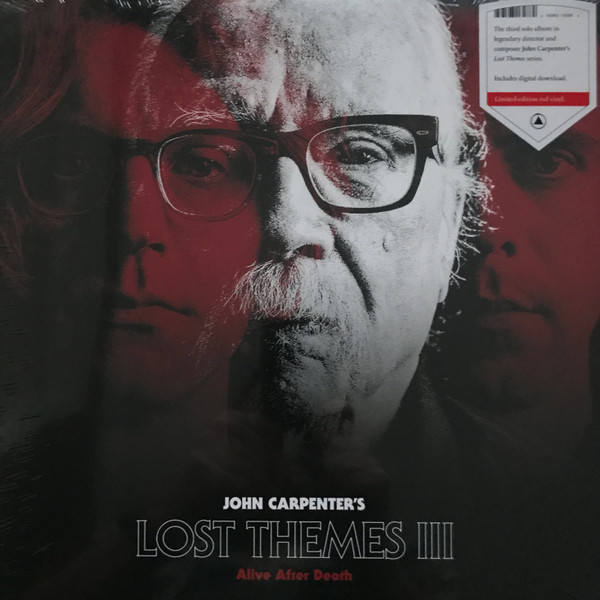 CARPENTER JOHN – LOST THEMES III LP, red vinyl